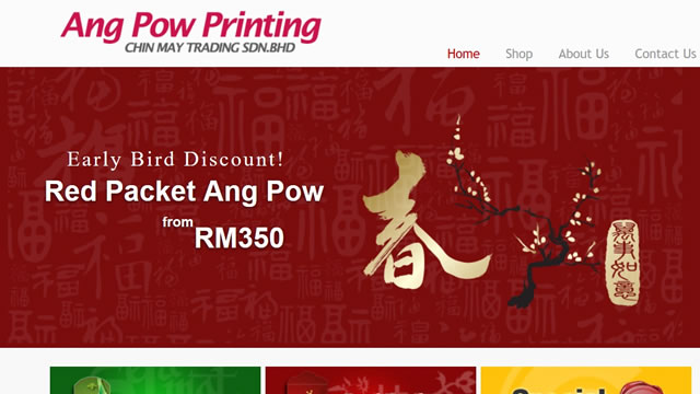 Design and Print your own Ang Pow Red Packet in Malaysia