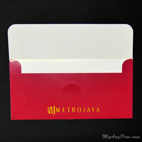 Metrojaya Ang Pow 2016 – Timeless Inspirations Back View with open lid.