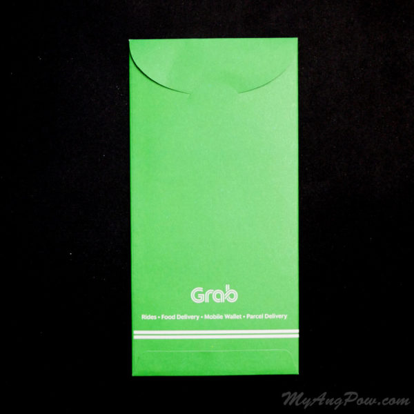The Grab Raya Packet 2019 Back View with close lid.